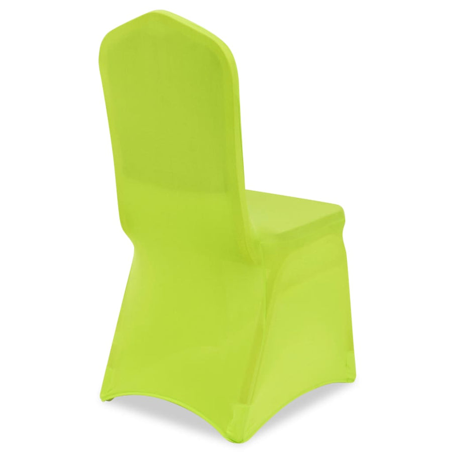 Stoelhoes Stretch Antraciet St 6 Groen