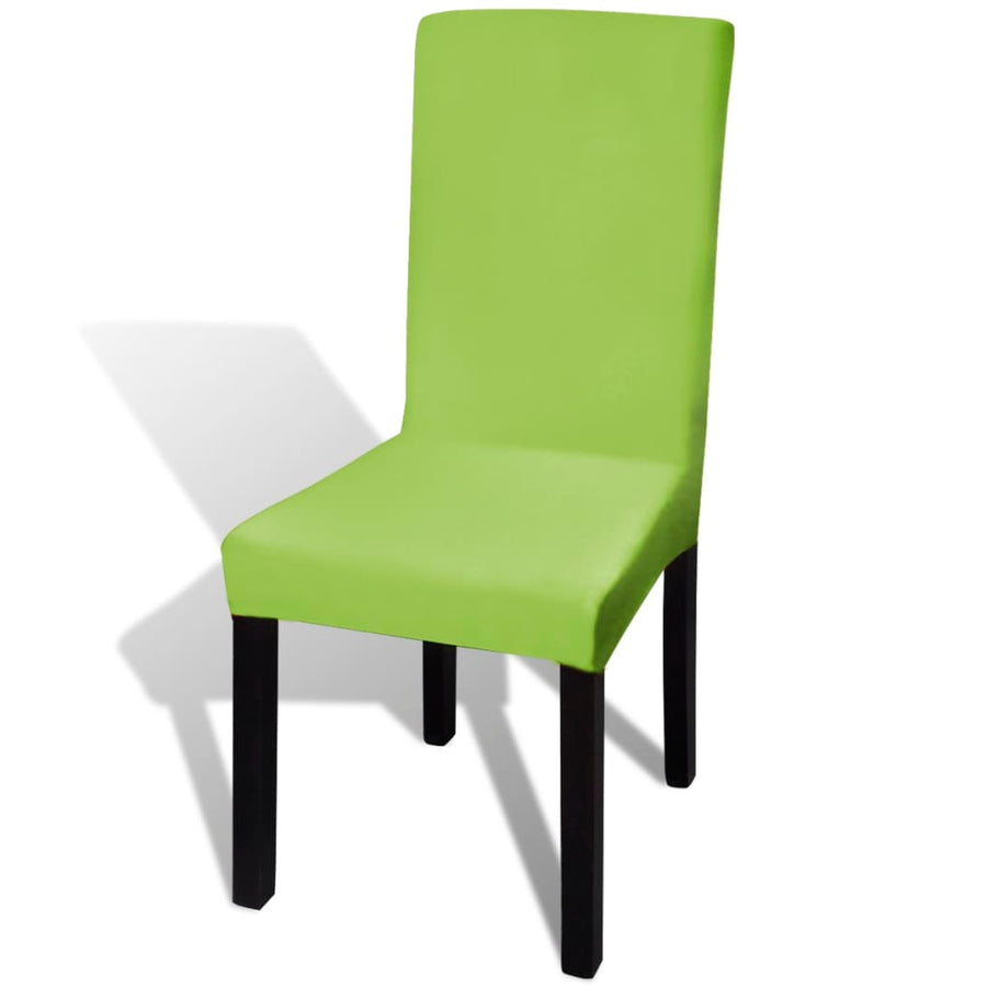 Stoelhoezen Stretch Recht 6 Groen