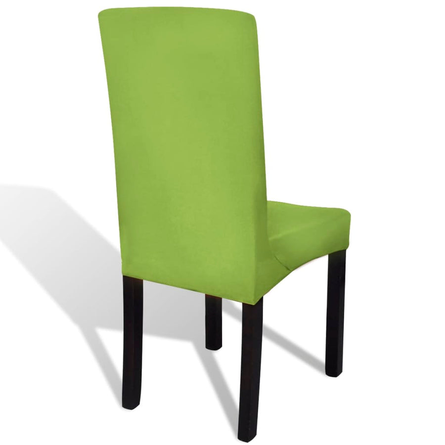 Stoelhoezen Stretch Recht 6 Groen