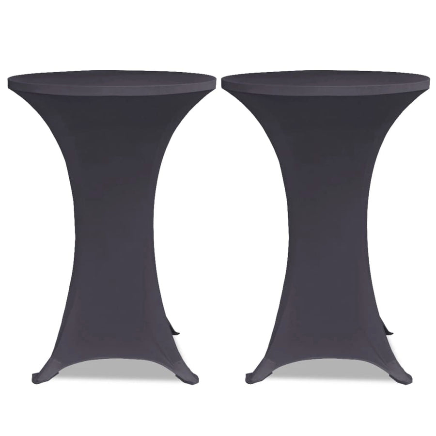 Tafelhoes Stretch 2 Stuks 70 cm Antraciet