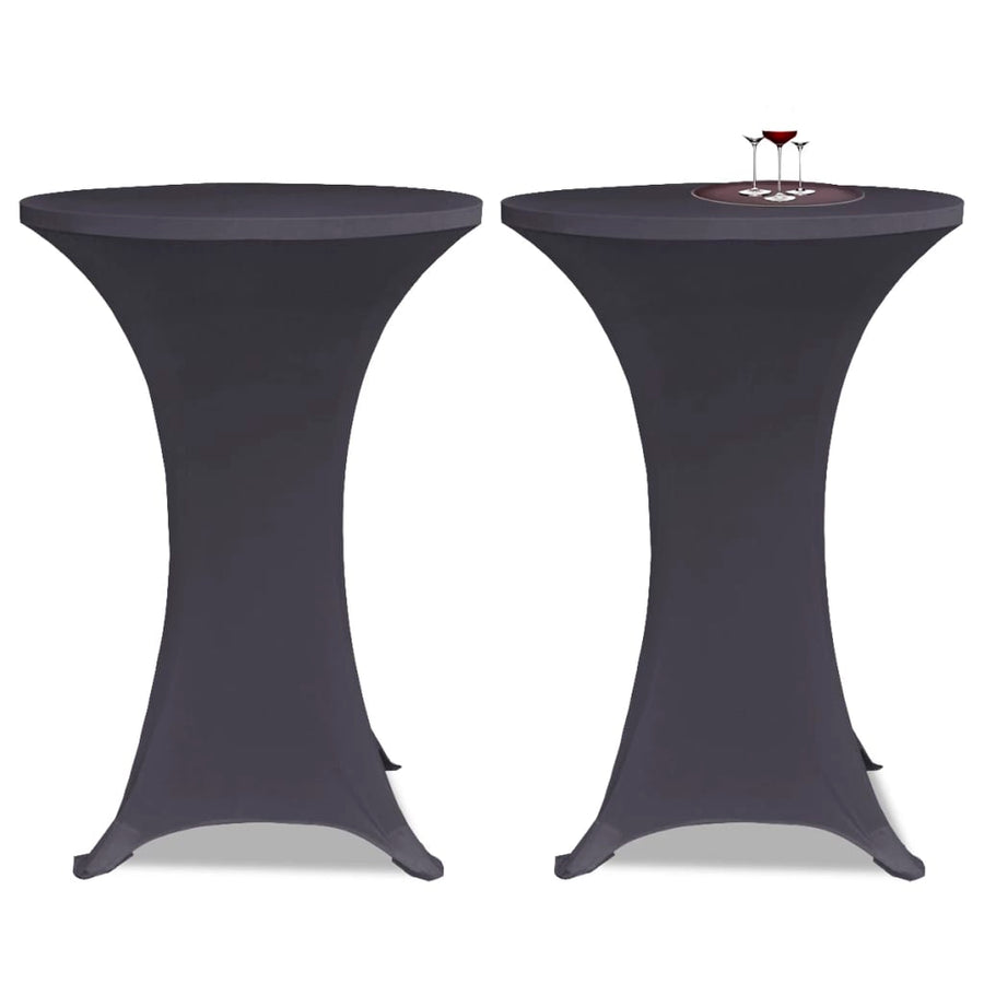 Tafelhoes Stretch 2 Stuks 70 cm Antraciet