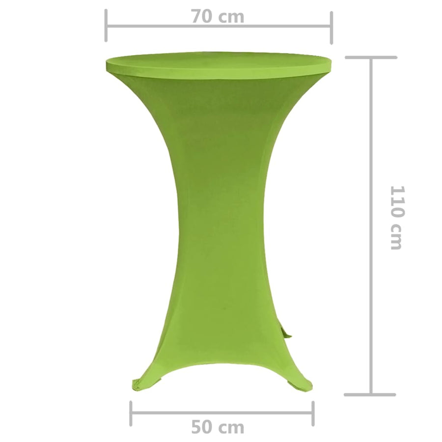 Tafelhoes Stretch Stuks 2 70 cm Groen