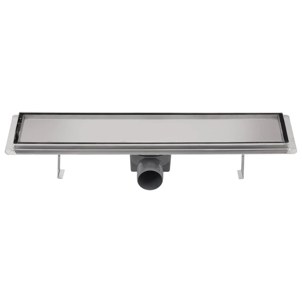 Doucheputje Rechthoekig 530X140Mm Roestvrij Staal 53 x 14 cm Tegelinzet