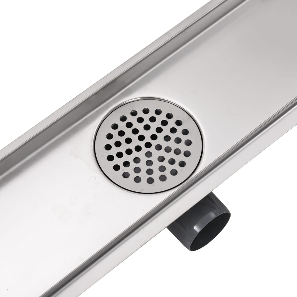Doucheputje Rechthoekig 530X140Mm Roestvrij Staal 53 x 14 cm Tegelinzet