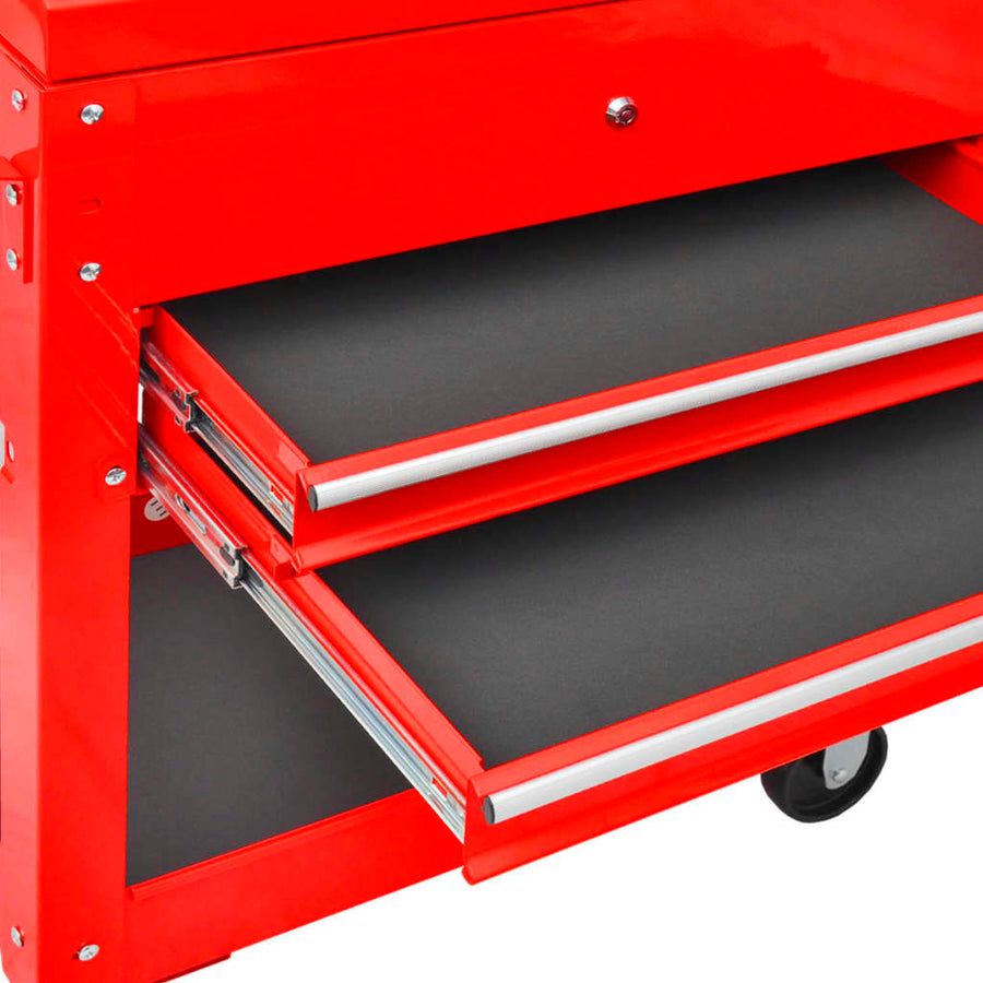 Gereedschapswagen 2 Lades Rood