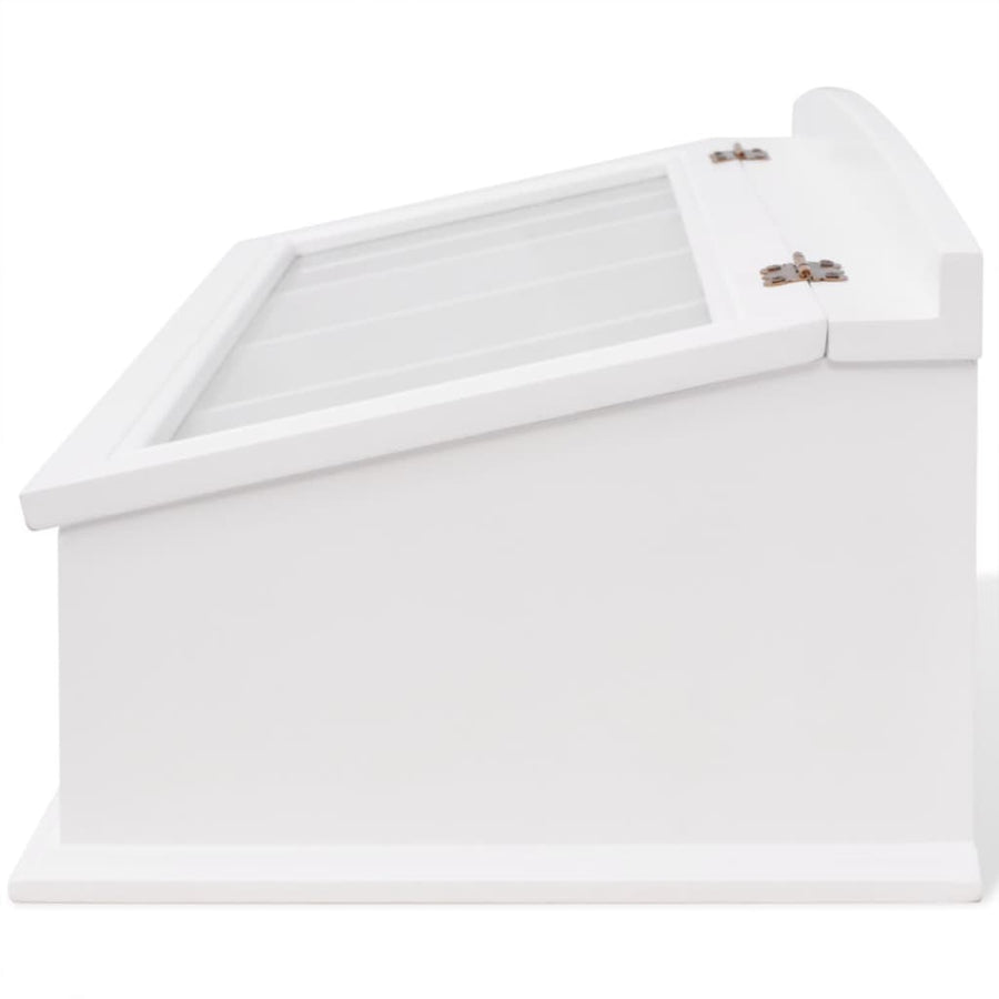 Besteklade Mdf Wit Barok Stijl