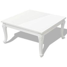 Salontafel Hoogglans Wit 80 x 80 x 42 cm