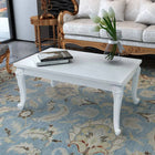 Salontafel 100x60x42 cm hoogglans wit MDF