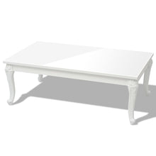 Salontafel Hoogglans Wit 115 x 65 x 42 cm