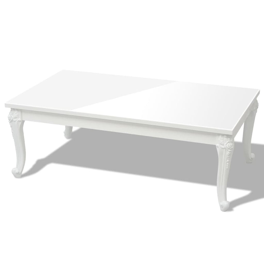 Salontafel Hoogglans Wit 115 x 65 x 42 cm