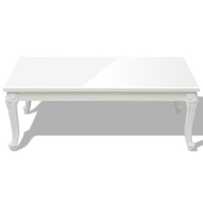 Salontafel Hoogglans Wit 115 x 65 x 42 cm