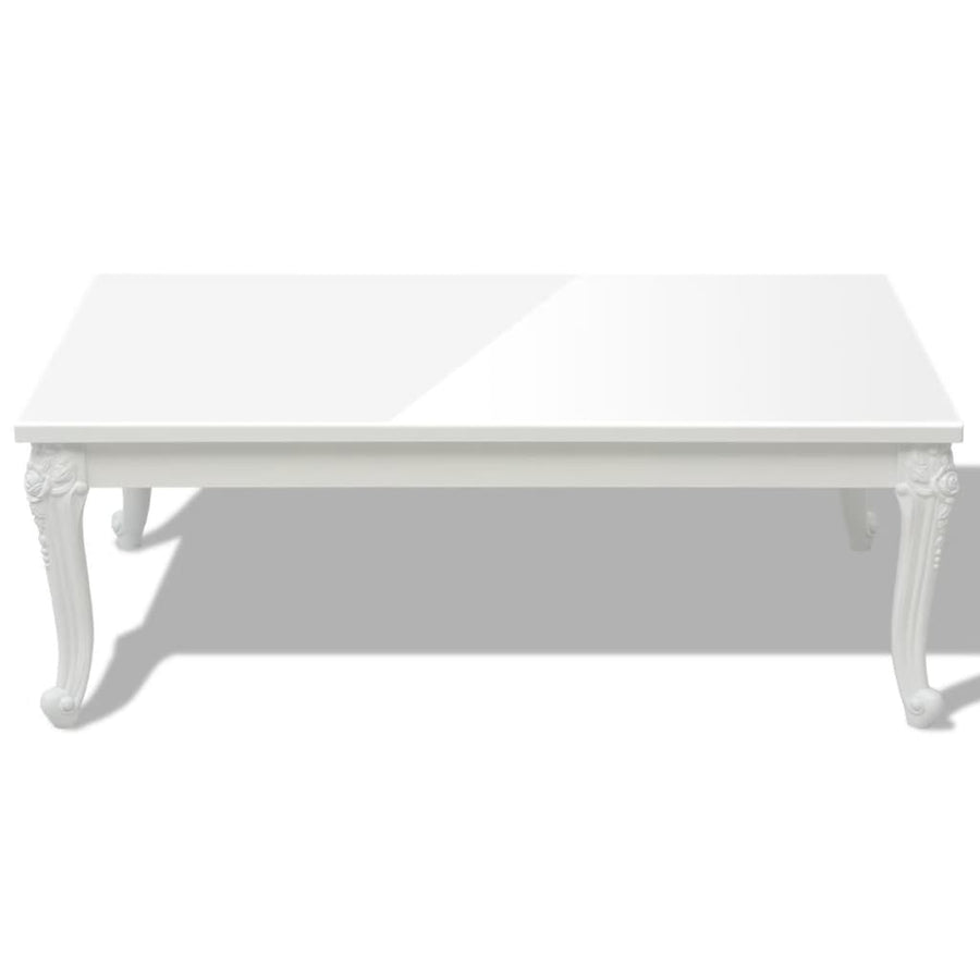 Salontafel Hoogglans Wit 115 x 65 x 42 cm