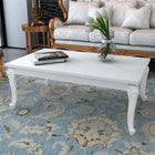 Salontafel 115x65x42 cm hoogglans wit MDF
