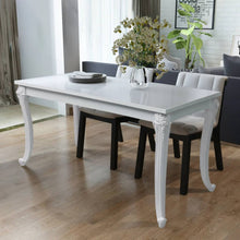 Eettafel Hoogglans Wit 116 x 66 x 76 cm