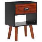 Bedside cabinet 40x30x57 cm solid acacia wood
