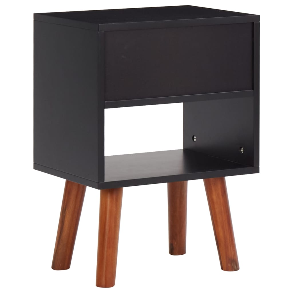 Nachtkastje 40X30X57 Cm Massief Acaciahout 1