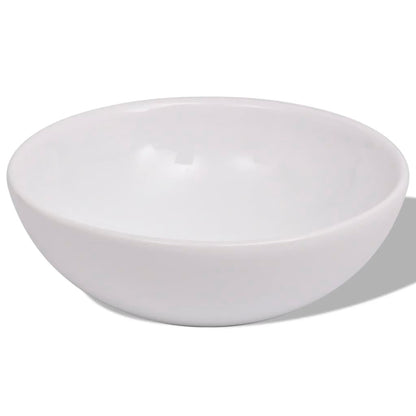 Badkamermeubelset 4-Delig Met Kraan En Wasbak Beige Model 1