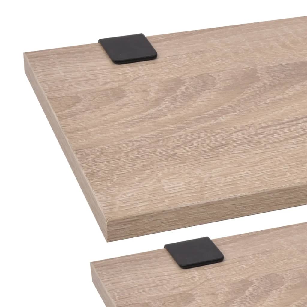 11-delige Badkamermeubelset met wastafel en kraan beige Beige