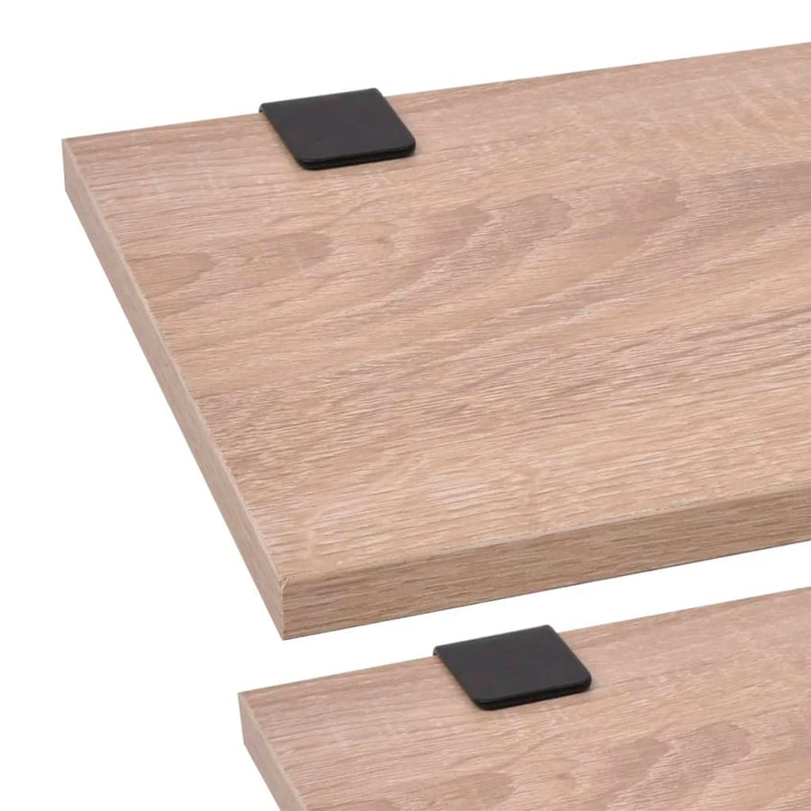 11-delige Badkamermeubelset met wastafel en kraan beige Beige