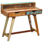 Bureau massief gerecycled hout 100x45x90 cm
