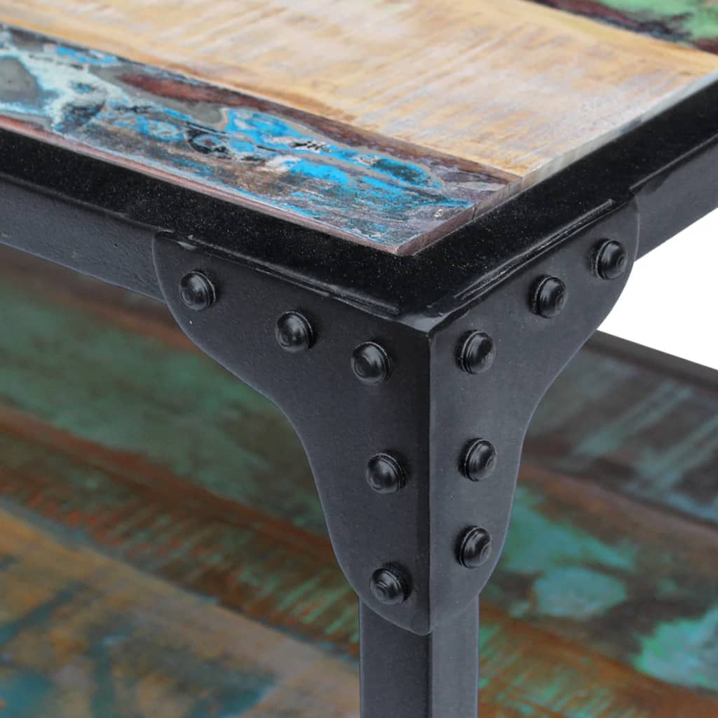 Salontafel 90 x 45 x 35 cm massief gerecycled hout
