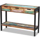 Dressoir 110x35x78 cm massief gerecycled hout