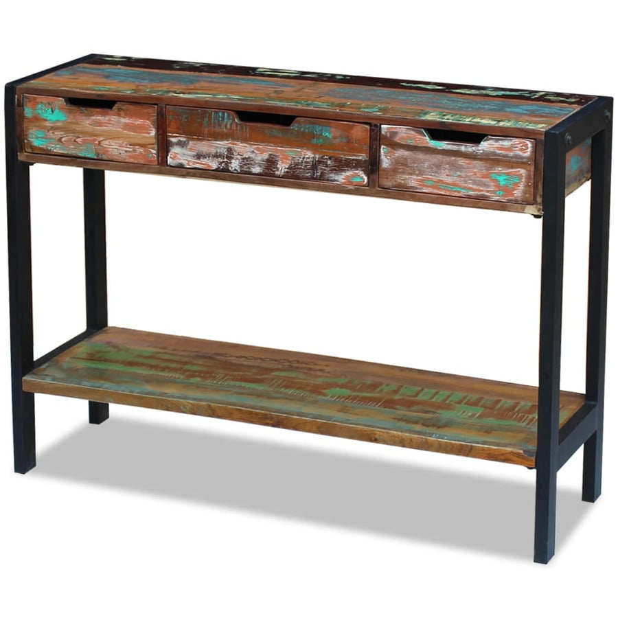 Dressoir 3 Lades massief gerecycled hout