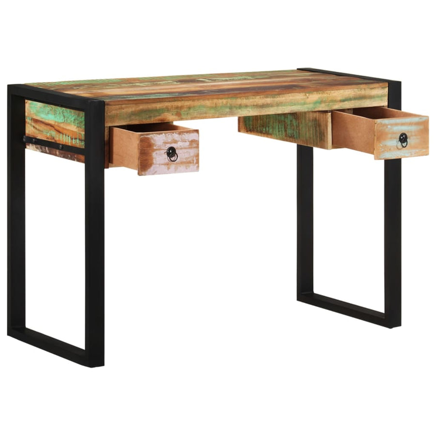 Bureau 110 x 50 x 77 cm massief gerecycled hout