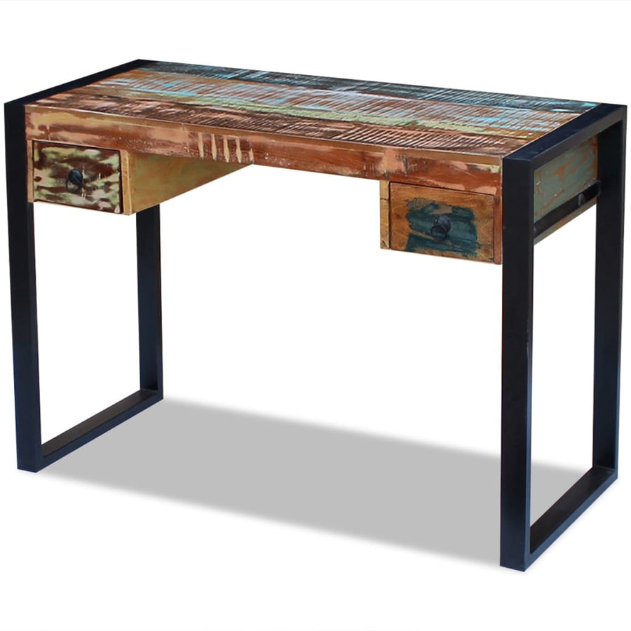 Bureau 110 x 50 x 77 cm massief gerecycled hout