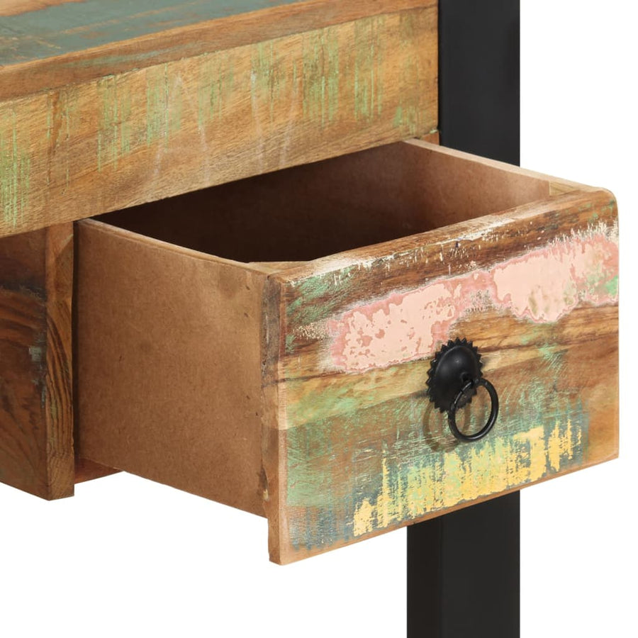 Bureau 110 x 50 x 77 cm massief gerecycled hout