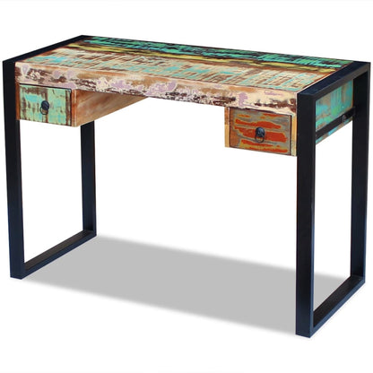 Bureau 110 x 50 x 77 cm massief gerecycled hout