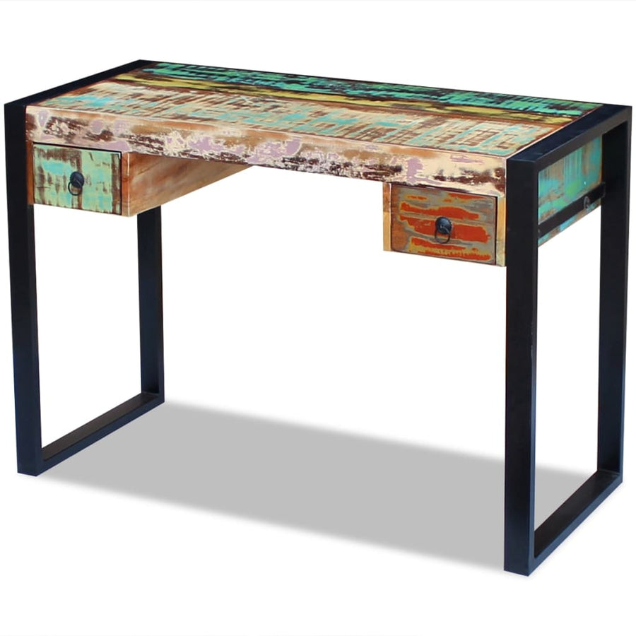 Bureau 110 x 50 x 77 cm massief gerecycled hout