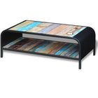 Salontafel 100x50x35 cm massief gerecycled hout