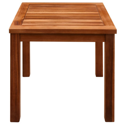 Ligbedden 2 St Met Tafel Massief Acaciahout En Textileen