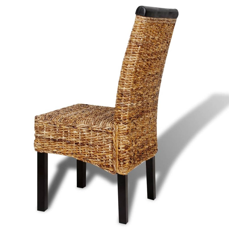Eetkamerstoelen Abaca En Massief Mangohout 2