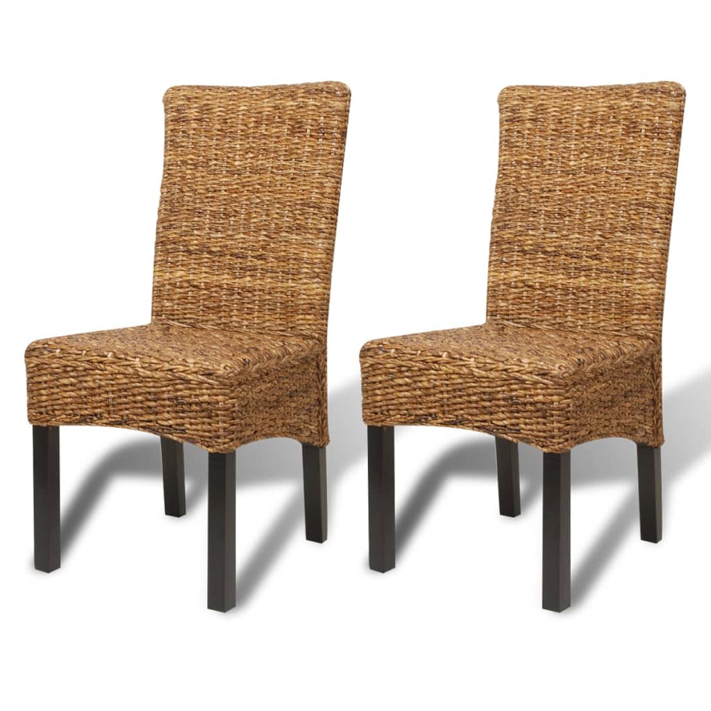Eetkamerstoelen Abaca En Massief Mangohout 2