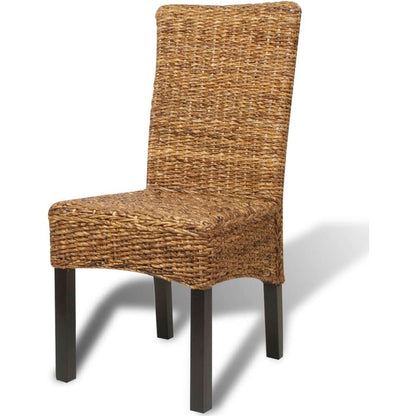 Eetkamerstoelen Abaca En Massief Mangohout 2