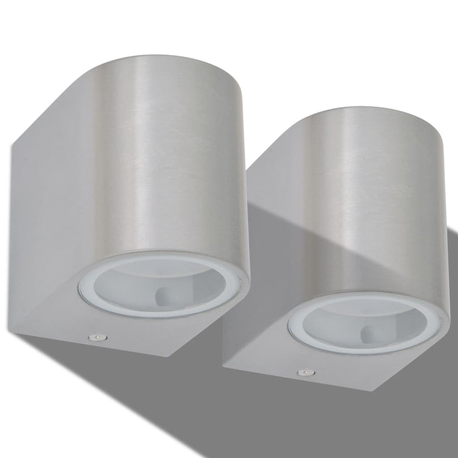 LED-wandlamp tuin neerwaarts rond 2 st Licht naar beneden Rond