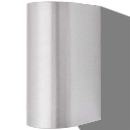 Led-Wandlamp Tuin Op-/Neerwaarts Rond 2 St