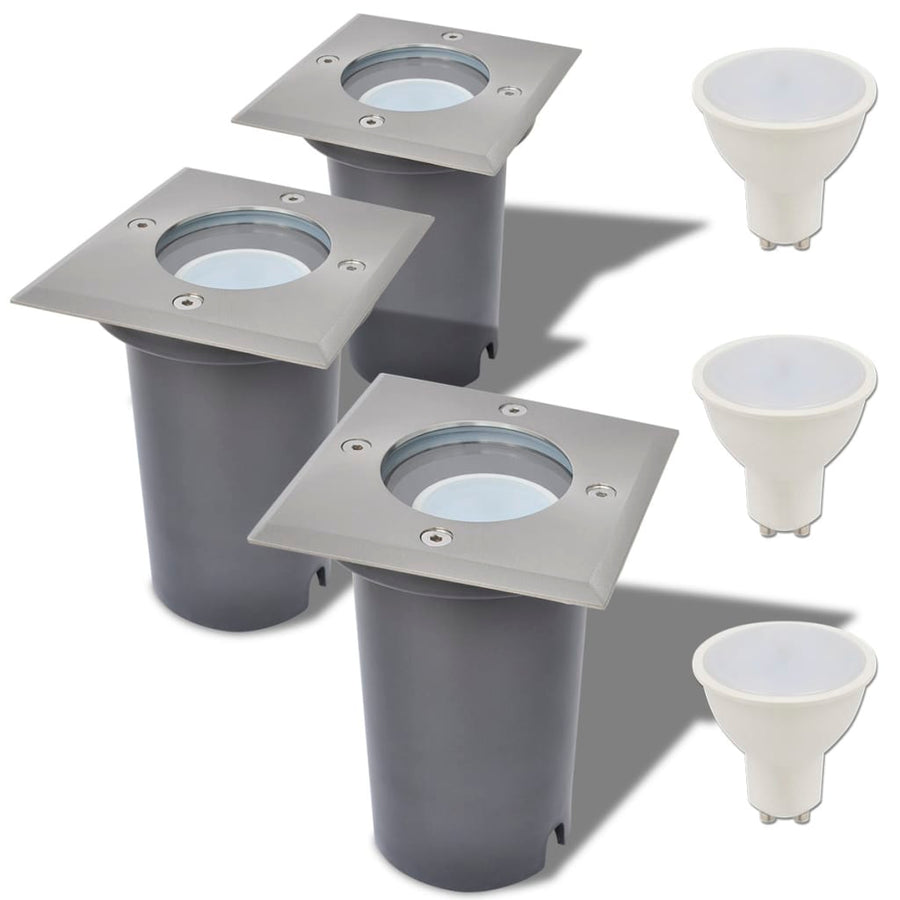 Led-Grondspots Buiten Stuks Vierkant