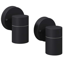 Led-Wandlamp Buiten Neerwaarts Rvs 2 St