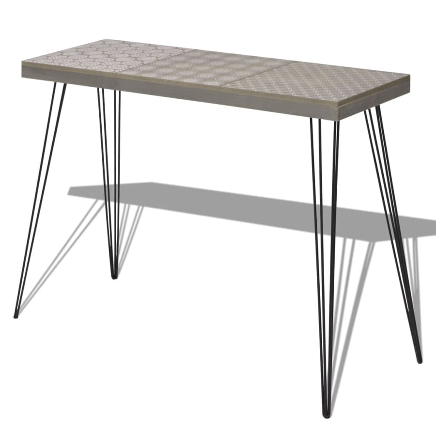 Wandtafel 90X30X71,5 Cm Grijs