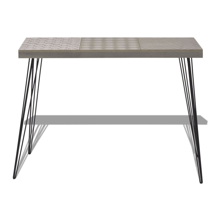 Wandtafel 90X30X71,5 Cm Grijs