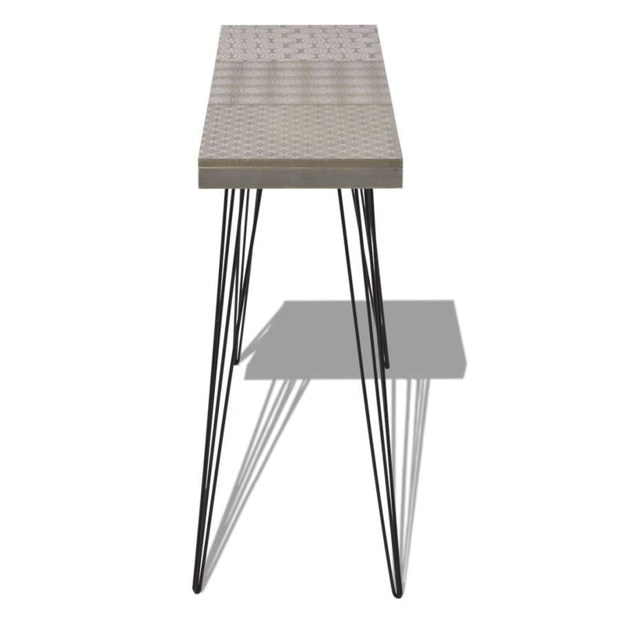 Wandtafel 90X30X71,5 Cm Grijs