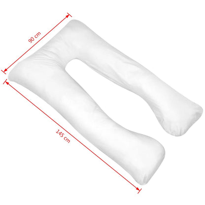 Zwangerschapskussen 90 x 145 cm Wit