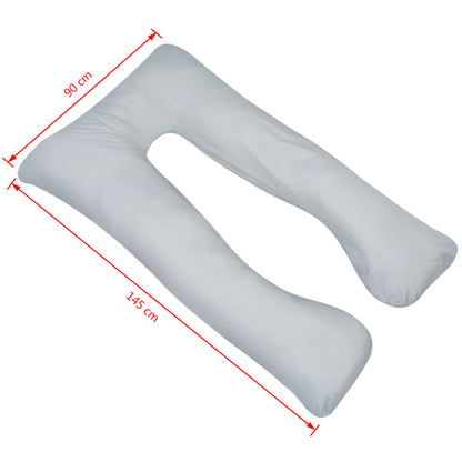Zwangerschapskussen 90X145 Cm Grijs 90 x 145 cm