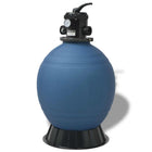 Zwembad zandfilter Blauw Ø 55.9 x 96.5 cm PE