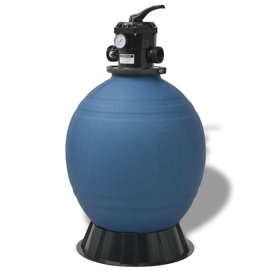 Zwembad zandfilter Blauw Ø 55.9 x 96.5 cm PE