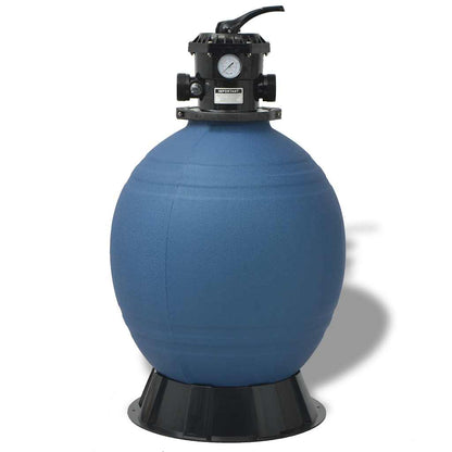 Zwembad zandfilter Blauw Ø 55.9 x 96.5 cm PE