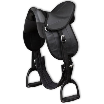 Ponyzadel Set 10" Zwart